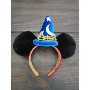 Disney Parks Fantasia Sorcerer Mickey Mouse Ears Headband